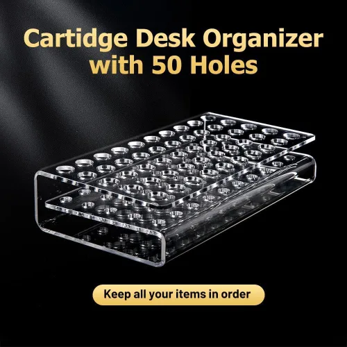 Vista 5 de Organizador de escritorio para uso en laboratorio, 510 carros, organizador para soportes de tanque de 0.0 fl oz y estantes