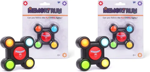 Vista 8 de Point Games Memory Run - Juego electrónico de memoria portátil con luces - Juego competitivo de desafío laberinto - Desarrollo cognitivo cerebral