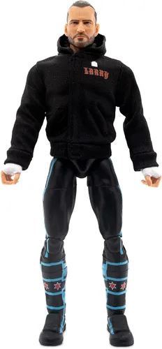 Vista 3 de All Elite Wrestling AEW - Figura punk de 1.6 in con accesorios