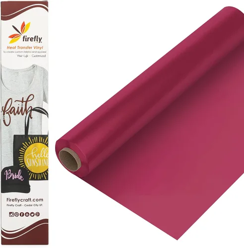 Vista 61 de Firefly Craft - Lámina de vinilo 3D de transferencia de calor, vinilo HTV grueso de 3 dimensiones, para planchar para usar con Cricut y Silhouette