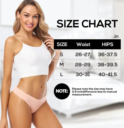 Vista 11 de Wealurre Tanga de algodón transpirable, ropa interior de tiro bajo