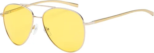 Vista 4 de PolarSpex Aviator Sunglasses for Women & Men - Polarized Night Diving Men's Sunglasses - Aluminum Frame Mavericks Sunglasses