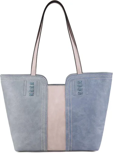 Vista 25 de Montana West Bolso Tote para Mujeres con Asa Superior Bolso de Mano Satchel Ámbar marrón