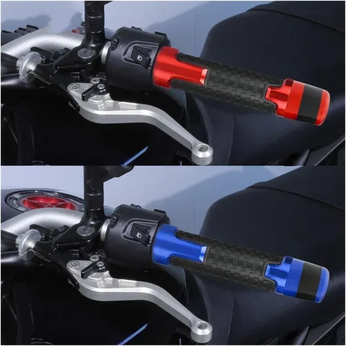 Vista 3 de Accesorios de motocicleta para motocicleta, empuñaduras de manillar, extremos de manillar para Yamaha FZ-1 FZ1 FAZER FZ1FAZER 2006-2016 2015 2014