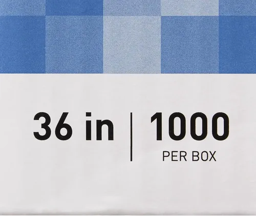 Vista 3 de McKesson Cinta métrica, papel desechable, escala inglesa/métrica, 36 pulgadas, 1000