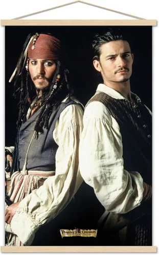 Vista 22 de Trends International Disney Pirates of the Caribbean: The Curse of the Black Pearl - Póster de pared dúo, 14.725 x 22.375 pulgadas, versión