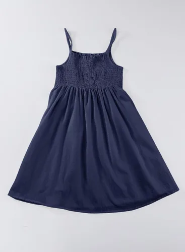 Vista 5 de blibean Vestido de tirantes delgados ajustables para niñas de 5 a 12 años