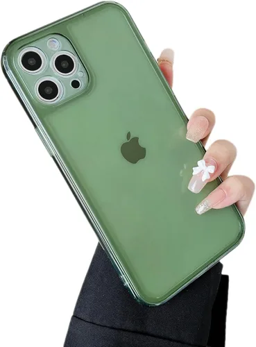 Vista 18 de ZTOFERA Funda para iPhone 7/8/SE 5.5 pulgadas, linda funda de silicona suave transparente con parachoques retro de color transparente a prueba