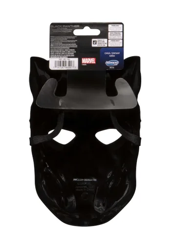 Vista 4 de Máscara Media de Black Panther para Adultos Multicolor