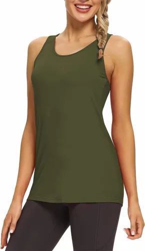 Vista 5 de Mippo - Camiseta de yoga para mujer