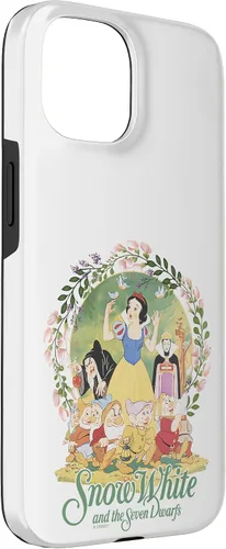Vista 12 de Disney Blancanieves & The Seven Dwarfs Floral Portrait Case para iPhone 17