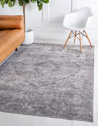 Vista 18 de Unique Loom Portland Collection Astoria - Alfombra rectangular (9 x 12 pies, rectangular, azul/marfil)