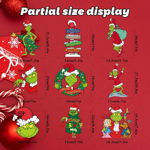 Vista 7 de 100 adhesivos navideños para ventana, ventana de copo de nieve para ventanas de vidrio, calcomanías de Navidad estáticas reutilizables de doble cara