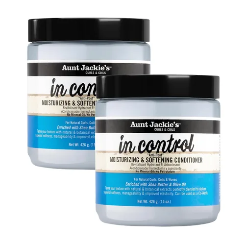 Vista 8 de Aunt Jackie's Curls and Coils - Acondicionador de cabello para rizos naturales