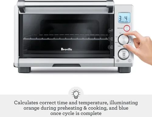 Vista 5 de Breville BOV650XL - Horno compacto inteligente, acero inoxidable cepillado