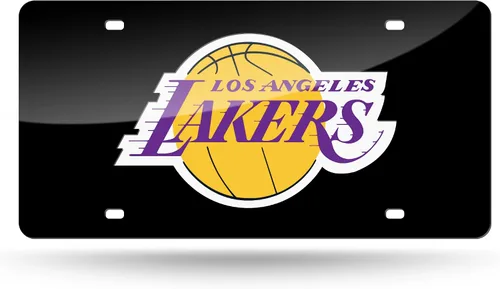 Vista 32 de Rico Industries Placa de matrícula metálica con incrustaciones láser de la NBA