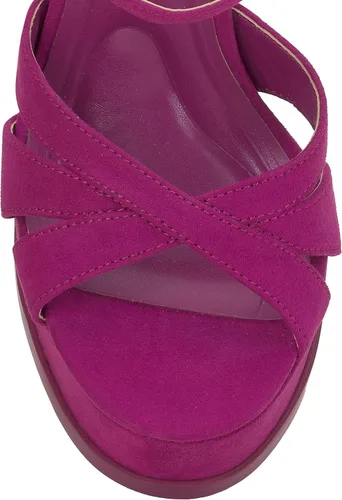 Vista 5 de Jessica Simpson Sandalias de plataforma con tacón de bloque Giddings para mujer