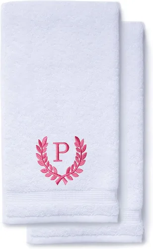 Vista 186 de Toallas de mano decorativas y con monograma para baño, cocina, maquillaje Regalo personalizado para boda-nupcial Toalla turca de lujo