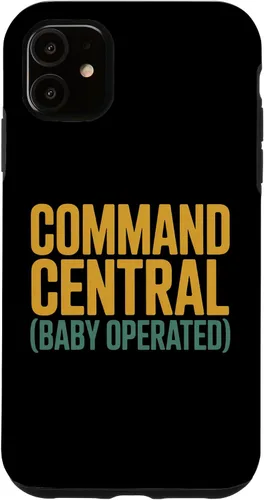 Vista 8 de Command Central (Baby Operated) Humor Case for iPhone 16