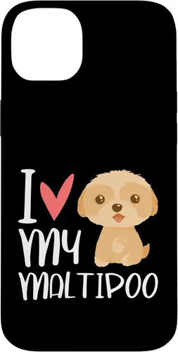 Vista 15 de iPhone 16 Maltipoo Dog Lover Hybrid Multipoo Breeder Heart Fur Parent Case