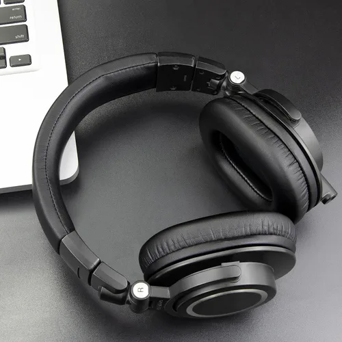 Vista 3 de SOULWIT Diadema para ATH M50X - Negro