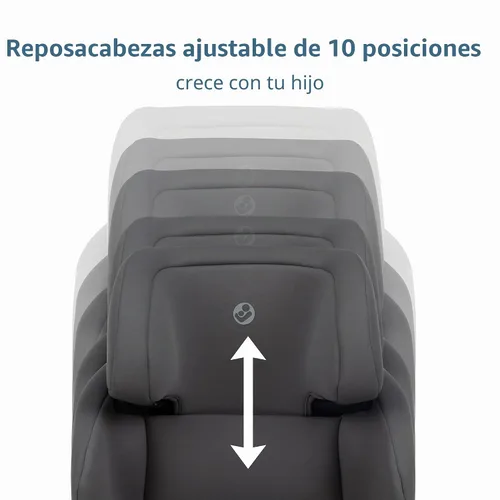 Vista 6 de Maxi-Cosi Tanza Asiento de coche booster con posicionamiento de cinturón, Sea Salt