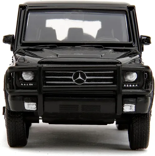 Vista 2 de Jada Pink Slips 1:32 W1 Mercedes Benz Clase G 4x4 Coche fundido a presión, juguetes para niños y adultos (negro)