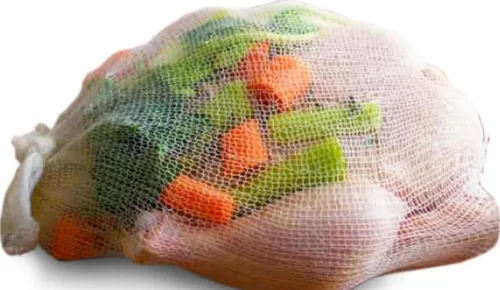 Vista 10 de Regency Wraps Calcetines de sopa, paquete de 3 unidades de 24 pulgadas, bolsas de malla 100% algodón; para caldos transparentes, deliciosas sopas