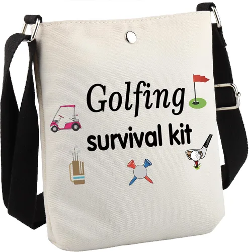 Vista 9 de Kit de supervivencia de golf, bolsa de maquillaje, regalo de golf, accesorios de golf, regalo para mamá, golfista, humor