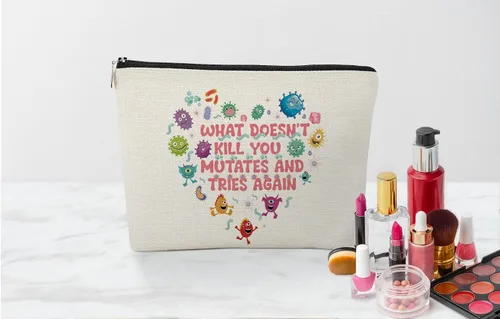 Vista 3 de EXUQO FP-BT-HZB-Funny-CosmeticBags, Gracioso-A, Juguetón y elegante