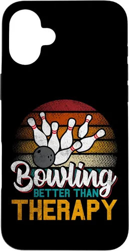 Vista 22 de iPhone 16 Bowling - Better Than Therapy Bowler Case