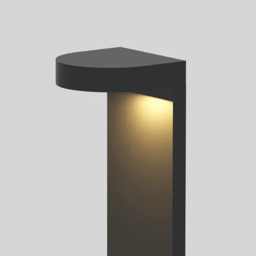 Vista 5 de Luces de poste al aire libre, simple y moderna luz LED eléctrica para césped de aluminio, impermeable, luz de jardín, villa, calle, comunidad