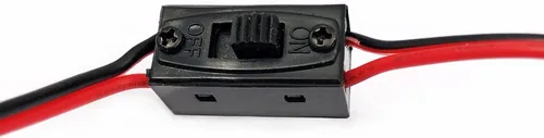 Vista 4 de FainWan Paquete de 2 conectores JST con interruptor de encendido y apagado compatible con H-S-P RC 1/10 1/8 Car Crawler Buggy Multicopter Airplane