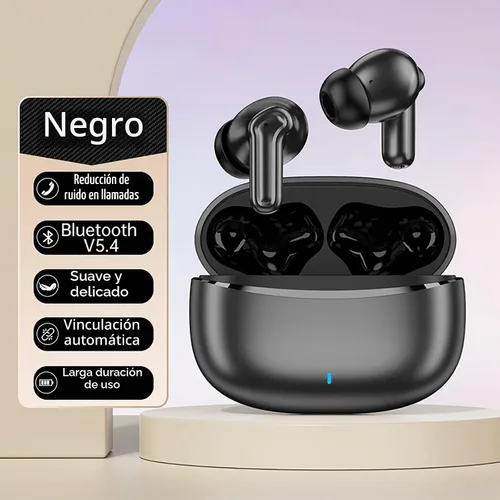 Vista 3 de Auriculares Bluetooth inalámbricos, estéreo de alta fidelidad de 30 horas de reproducción, IPX7 impermeables con micrófono con cancelación de ruido