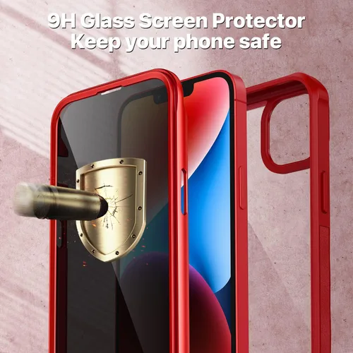 Vista 37 de CENHUFO Funda de privacidad para iPhone 11 Pro, funda de cuerpo completo con protector de pantalla de privacidad de vidrio templado 9H integrado