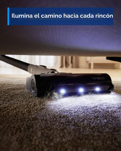 Vista 6 de Aspiradora inalámbrica de palo Tineco A30S, succión de 160W, tiempo de funcionamiento de 60 minutos, recipiente de polvo más grande de 1L, cepillo