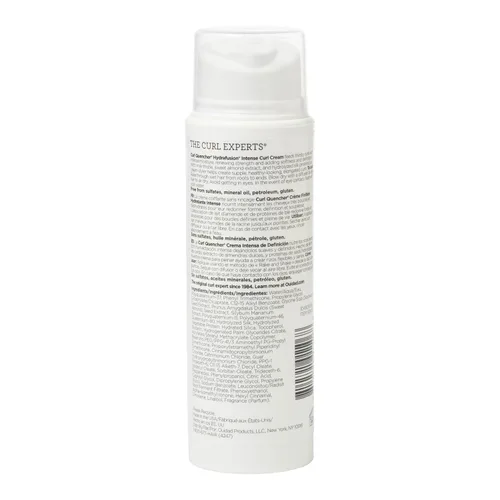Vista 2 de Ouidad Curl Quencher Hydrafusion - Crema para rizos intensos, 5 onzas, crema de peinado definidora de rizos para rizos táctiles, crema flexible