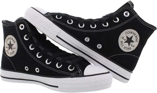 Vista 2 de Converse Chuck Taylor All Star Pro Hi Zapatillas de baloncesto unisex Negro Negro Negro Blanco 001