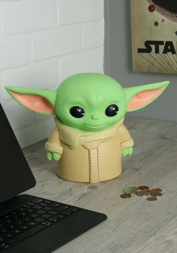 Vista 2 de Star Wars - Banco de monedas de PVC Mandalorians 'The Child' Producto con licencia