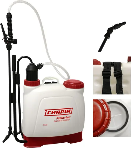 Vista 12 de CHAPIN 60116 Pulverizador de mochila - Control de bomba fácil de 4 galones