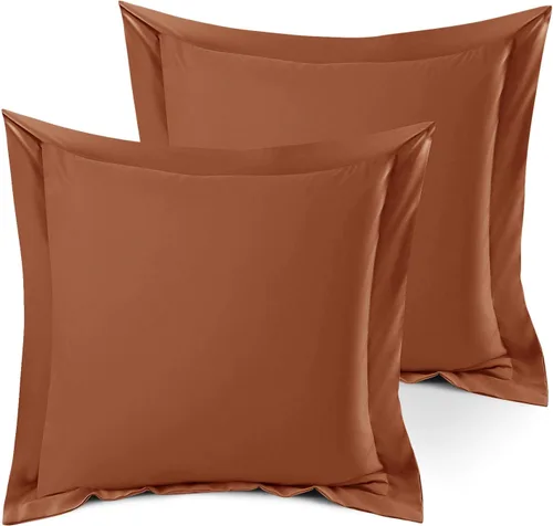 Vista 125 de Nestl Juego de 2 fundas tipo sham de almohada suaves - Fundas de almohada de microfibra de doble cepillado - Fundas de almohada de cama premium