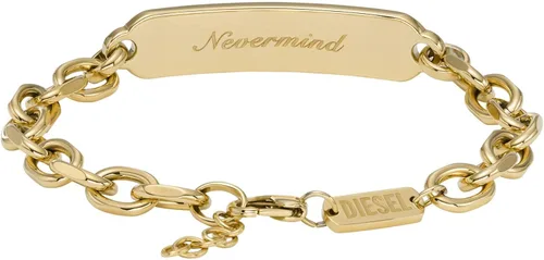 Vista 2 de Diesel Pulsera de acero inoxidable para todo género, Acero inoxidable, Sin gemas.