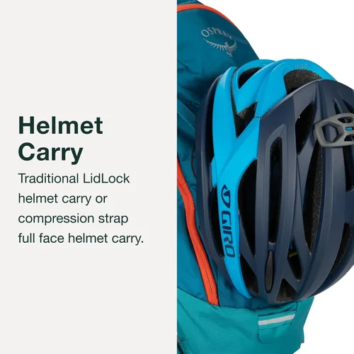 Vista 5 de Osprey Salida 8L Mochila de ciclismo para mujer con depósito hidráulico, color gris Space Travel Space Travel Gris