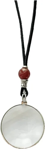 Vista 15 de by Wendra Collar con aumento, elementos naturales para aumentar la visión y la energía. ¡Deja tus lentes de lectura en casa! La Loupe
