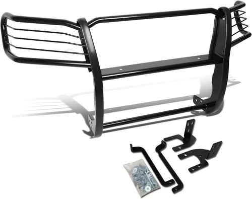 Vista 11 de DNA Motoring GRILL-G-064-BK - Protector de rejilla para parachoques delantero, color negro, compatible con Rav4 01-05