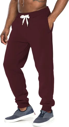 Vista 7 de Southpole - 1570 - Pantalones deportivos básicos de vellón tipo jogger para hombre