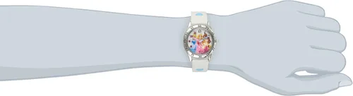 Vista 2 de Reloj Disney para niños con diseño deprincesas y con correa blanca PN1172