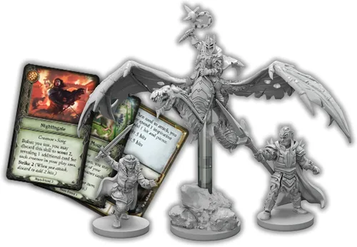 Vista 5 de El Señor de los Anillos Journeys in Middle-Earth Scourges of the Waste FIGURE PACK - Juego de mesa de aventura para niños y adultos, a partir de 14