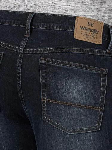 Vista 5 de Wrangler Authentics - Jeans de corte ajustado y pierna recta para hombre