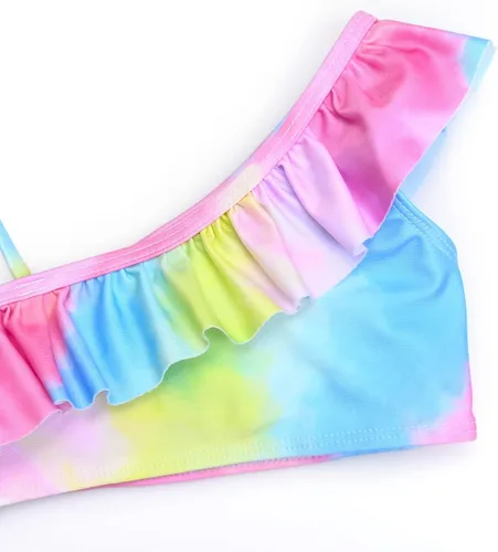 Vista 16 de CHILDRENSTAR Trajes de baño de dos piezas para niñas, traje de baño de playa y piscina